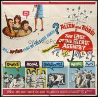 7e041 LAST OF THE SECRET AGENTS 6sh '66 Allen & Rossi, will spying ever be the same again!