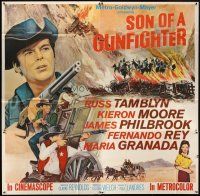 7e064 SON OF A GUNFIGHTER 6sh '66 Russ Tamblyn as Johnny Ketchum, Kieron Moore, cool montage!