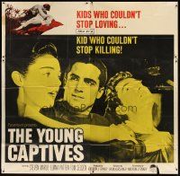 7e073 YOUNG CAPTIVES 6sh '59 Steven Marlo & Luana Patten, bad teens couldn't stop killing!