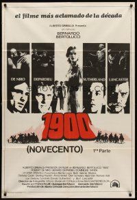 7e156 1900 part 1 Argentinean '77 directed by Bernardo Bertolucci, Robert De Niro!
