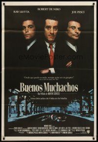 7e199 GOODFELLAS Argentinean '90 Robert De Niro, Joe Pesci, Ray Liotta, Martin Scorsese classic!