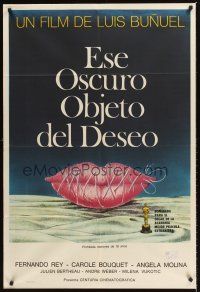 7e264 THAT OBSCURE OBJECT OF DESIRE Argentinean '77 Luis Bunuel's Cet obscur object du desir!