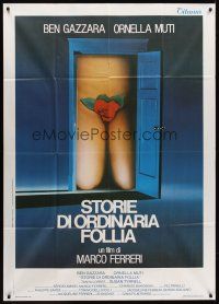 7e449 TALES OF ORDINARY MADNESS Italian 1p '81 Storie di ordinaria follia, great erotic artwork!