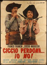 7e089 CICCIO FORGIVES, I DON'T Italian 2p '68 wacky cowboys Franco Franchi & Ciccio Ingrassia!