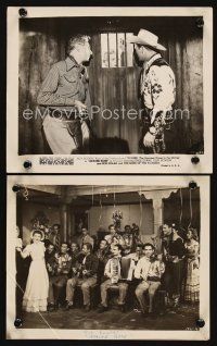 7f797 APACHE ROSE 2 8x10 stills '47 great images of cowboy Roy Rogers & Dale Evans!