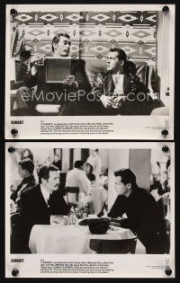 7f967 SUNSET 2 8x10 stills '88 Bruce Willis as Tom Mix & James Garner as Wyatt Earp!