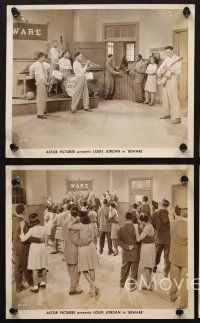 7f343 BEWARE 5 8x10 stills '46 Louis Jordan and His Tympany Five, all-black musical!