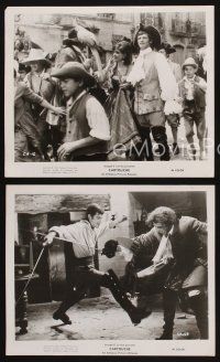 7f549 CARTOUCHE 3 8x10 stills '64 cool images of pirate Jean-Paul Belmondo in action!