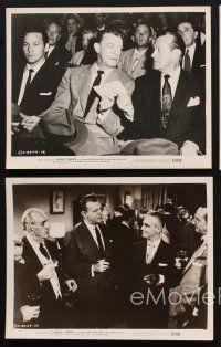 7f368 CHICAGO SYNDICATE 5 8x10 stills '55 sexy Abbe Lane, Dennis O'Keefe, the inside story!