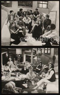 7f583 DEVIL'S WIDOW 3 7.25x9.5 stills '72 candid of director Roddy McDowall, Ava Gardner & cast!