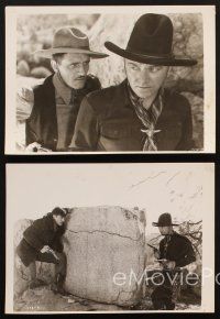 7f421 HILLS OF OLD WYOMING 5 7.25x10 stills '37 William Boyd as Hopalong Cassidy, Gabby Hayes