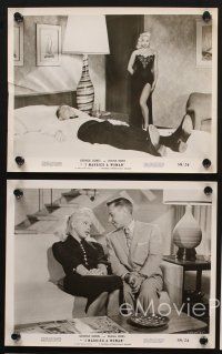 7f429 I MARRIED A WOMAN 5 8x10 stills '58 sexiest Diana Dors w/wacky George Gobel!