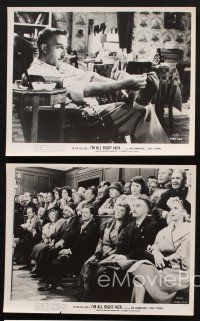 7f431 I'M ALL RIGHT JACK 5 8x10 stills '60 Boulting Brothers, Peter Sellers, Terry-Thomas