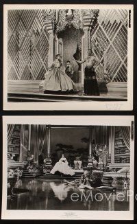 7f448 KING & I 5 8x10 stills '56 Yul Brynner & Deborah Kerr in Rodgers & Hammerstein's musical!