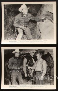 7f458 LEADVILLE GUNSLINGER 5 8x10 stills '52 great images of cowboy Allan Rocky Lane!