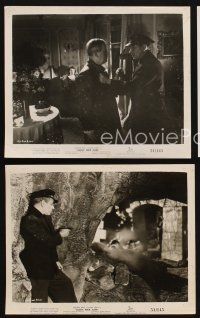 7f664 LUCKY NICK CAIN 3 8x10 stills '51 George Raft, sexy Coleen Gray, film noir!