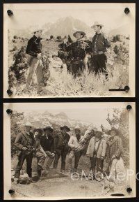 7f471 MAN FROM MUSIC MOUNTAIN 5 7.25x10 stills '43 Roy Rogers, Ruth Terry, Paul Kelly!