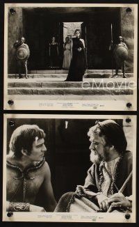 7f691 OEDIPUS THE KING 3 8x10 stills '68 Christopher Plummer in one of the great plays of the ages!