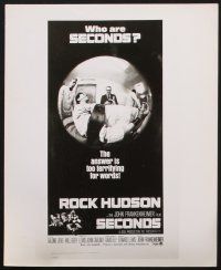 7f285 SECONDS 6 8x10 stills '66 Rock Hudson in creepy bandages, John Frankenheimer!