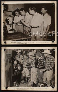 7f737 SONG OF IDAHO 3 8x10 stills '48 wacky images of the Hoosier Hot Shots, western musical!