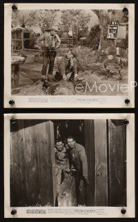 7f739 SPRINGTIME IN THE SIERRAS 3 8x10 stills '47 Roy Rogers with dead deer & bad guys!