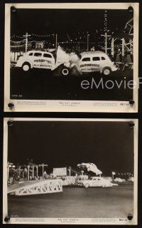 7f756 TO PLEASE A LADY 3 8x10 stills R62 great action images of stunt cars, Red Hot Wheels!