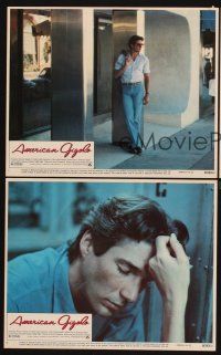 7f509 AMERICAN GIGOLO 3 8x10 mini LCs '80 male prostitute Richard Gere, Paul Schrader classic!