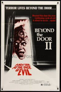 7g094 BEYOND THE DOOR II 1sh '78 Mario Bava's Schock, the cycle of evil is about to occur again!!