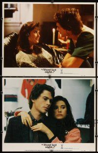 7h970 ABOUT LAST NIGHT 4 LCs '86 Rob Lowe, pretty Demi Moore!