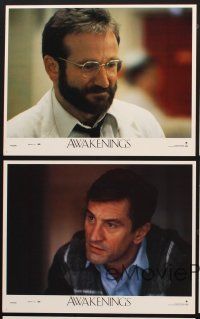 7h916 AWAKENINGS 5 LCs '90 directed by Penny Marshall, Robert De Niro & Robin Williams!
