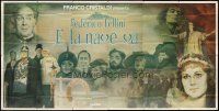 7k002 AND THE SHIP SAILS ON Italian 12p '83 Federico Fellini's E la nave va, different Geleng art!