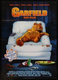 7m088 GARFIELD German 33x47 '04 Jim Davis classic comic cat, different image!