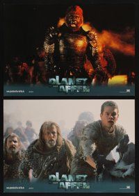 7m119 PLANET OF THE APES 4 German LCs '01 Mark Wahlberg, directed by Tim Burton!