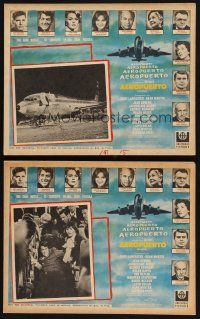7m592 AIRPORT 2 Mexican LCs '70 Burt Lancaster, Dean Martin, Jacqueline Bisset, Jean Seberg