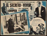 7m698 MR. DEEDS GOES TO TOWN Mexican LC R50s Gary Cooper's butler serves him in bed, Frank Capra!