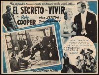 7m699 MR. DEEDS GOES TO TOWN Mexican LC R50s Jean Arthur pleads with Gary Cooper in court, Capra!