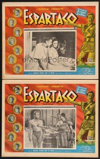 7m617 SPARTACUS 2 Mexican LCs '61 classic Stanley Kubrick & Kirk Douglas epic!