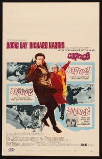 7m157 CAPRICE WC '67 pretty Doris Day, Richard Harris, cool completely different image!