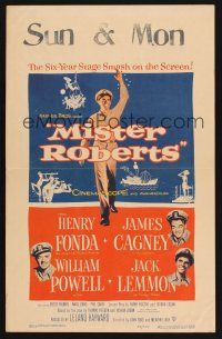 7m256 MISTER ROBERTS WC '55 Henry Fonda, James Cagney, William Powell, Jack Lemmon, John Ford