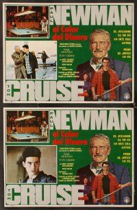 7m500 COLOR OF MONEY 8 Mexican LCs '86 Paul Newman & Tom Cruise playing pool & gambling!