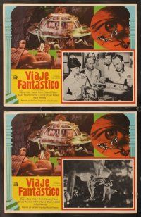 7m509 FANTASTIC VOYAGE 8 Mexican LCs '66 Raquel Welch journeys to the human brain, Richard Fleischer