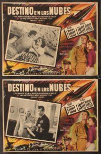 7m535 FLYING MISSILE 7 Mexican LCs '51 Glenn Ford, Viveca Lindfors, smart bomb that stalks its prey!