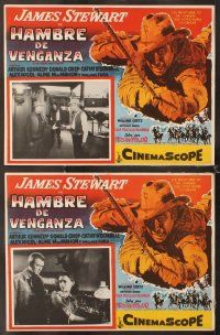 7m521 MAN FROM LARAMIE 8 Mexican LCs '55 James Stewart, directed by Anthony Mann!