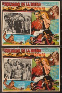 7m544 PONY SOLDIER 7 Mexican LCs '52 Royal Canadian Mountie Tyrone Power, sexy Penny Edwards!