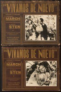 7m558 WE LIVE AGAIN 5 Mexican LCs '34 Anna Sten, Fredric March, directed by Rouben Mamoulian!