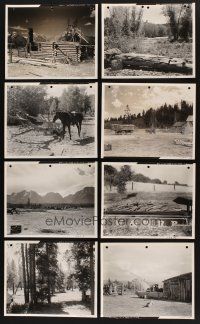 7p047 LOT OF 11 SET SET REFERENCE PHOTOS FOR THE BAD MAN '41 great set design images!