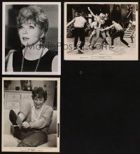 7p039 LOT OF 3 SHIRLEY MACLAINE STILLS '50s-70s great images of the redheaded actress!