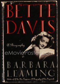 7p207 BETTE DAVIS first edition hardcover book '92 an illustrated biography!