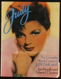 7p250 JUDY eighth edition softcover book '69 an illustrated biography of the great actress!
