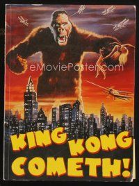 7p251 KING KONG COMETH softcover book '05 heavily illustrated evolution of the giant ape!
